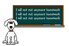 dog ate my homework