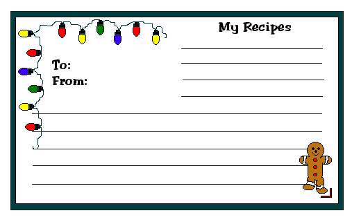 Recipe Card 1